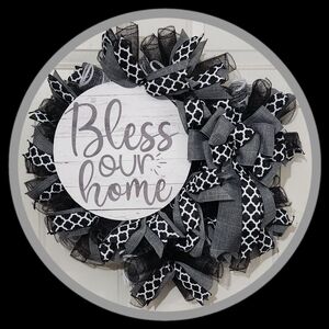 Bless our Home wreath